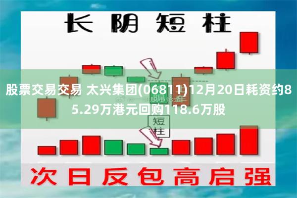 股票交易交易 太兴集团(06811)12月20日耗资约85.29万港元回购118.6万股